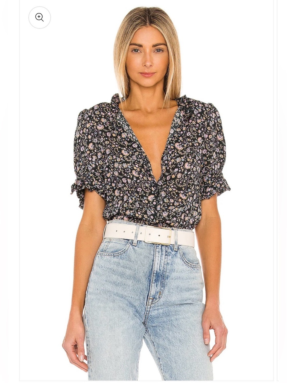 SELKIE The Bistro Blouse in Spirit - Size XS